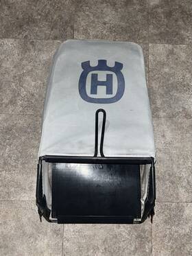 532411949 Husqvarna #532411949 21 Rear Domed Grass Catcher Bag And Frame