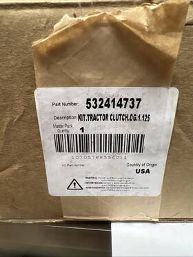 532414737 Husqvarna Genuine Oem Electric Pto Clutch Kit