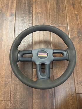 532424146 Husqvarna Oem Craftsman Wheel.steering.stdsrr.blk/ov Part# 414851x428