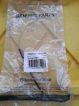 578867801 Husqvarna Genuine Ayp Sears Throttle Cable Part#