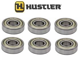 607275 Hustler 6 New Genuine Oem Mower Deck Spindle Bearings Fastrak Raptor Sdx
