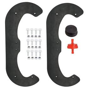 38173 Hutdkte 791719480596 84-1980 Snowblower Paddles For Toro Ccr Powerlite 38170 38171 38172 381