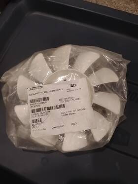 52576 Hydro-gear Genuine Oem Fan 7 10 Blade