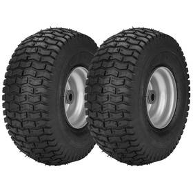 Buwl0042s Ilonpa 15x6.00-6 Inch Pneumatic 4-ply Front Tire With Tube Replaces For Craftsman John D