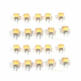 Xl-f-fuelf-s01-10 Iront7624 20x Craftsman Lawn Mower Fuel Filter Oil Carburetor Parts For Briggs And Stratton