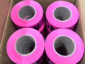 S0232987-00 Ironwear Barrier Tape 3 Inch X 1000 Ft Safety Marking 12 Rolls New Version