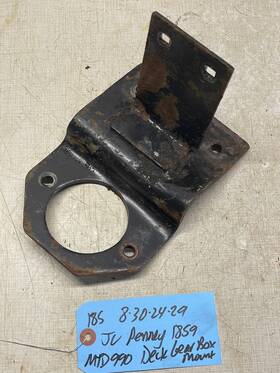 1859 Jc Penney Mtd 990 Tractor 42 Inch Deck Gearbox Mounting Bracket