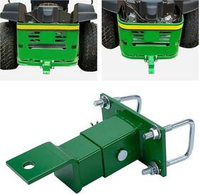 Jmt 768067224110 Hecasa Zero Turn Mower Lawn Hitch Receiver Compatible With John Deere Gas Z Trak