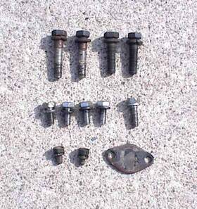 19h1801 John Deere 86-e69 400 - Kohler K532 Engine Cradle Bolts