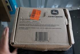 256-247 John Deere Rear Extra Weight 42 Lbs Traction Suitcase Tractor Balance Free Ship