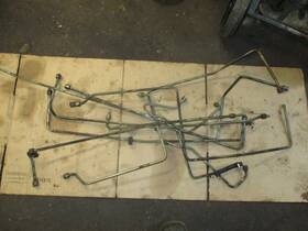 Am105966 John Deere 430 Garden Tractor H3 Steel Hydraulic Line Set 1984-1992 Am105966 John Deere 430 Garden Tractor H3 Steel Hydraulic Line Set 1984-1992