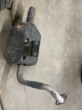 Am107925 John Deere Rx75 Kawasaki Fc290v Bs02 Muffler