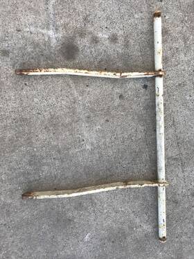 Am109289 John Deere 120 140 300 312 314 316 317 Mower Deck Rear Draft Arms