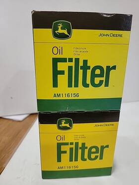 Am116156 John Deere 2 Oem Trans Filters For 425 445 455 Garden Tractors Free Frt