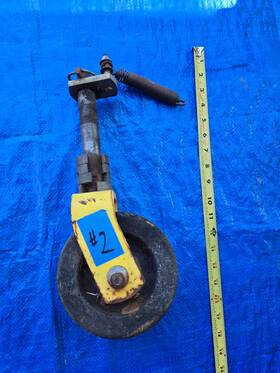 Am117874 John Deere Caster Wheel Arm 60 Inch Deck 420 430 Garden Tractor