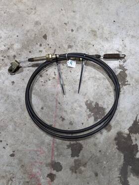 Am120398 John Deere F620 Z-trak Parking E Brake Cable Oem - Right Side