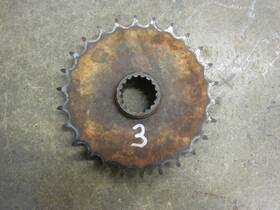 Am121069 John Deere Gator 6x4 4x2 Ts Tx Rear Drive Axle Chain Sprocket Gear