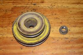Am124700 John Deere 345 Power Flow Blower Double Drive Pulley Splines