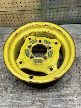 Am30088 John Deere 1963-1967 110 Round Fender Tractor Narrow Rear Rim Wheel 6x12x12