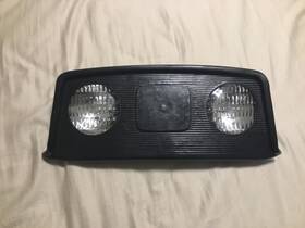 140with John Deere Am32324 Used Upper Grille Panel For 112 110 120 Headlights