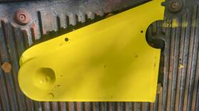 Am33686 John Deere Model 48 Mower Deck Cover Shield Left Side