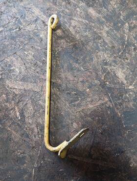 Am35703 John Deere 37a Snowblower Control Rod Bracket For 210 212 214 216