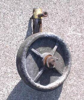 Am37081 John Deere A9-223 400 420 430 - 60 Inch Mower Rear Wheel/axle