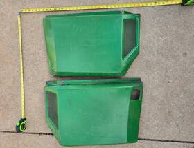 Am39220 John Deere Am39221 420 Side Panel Set Lh / Rh Oem Good Used Condit