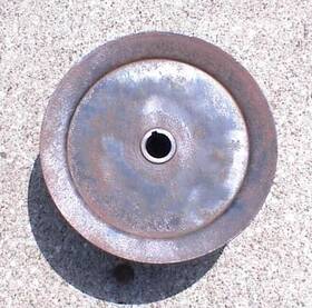 Jd62-211 John Deere Am39954 316 318 322 330 332 - 50 Inch Deck Center Sheave Jd 250.60