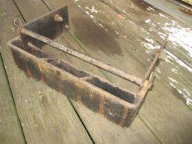 Bm16327 John Deere 420 430 Garden Tractor Original Front Weight Bracket Oem Jd