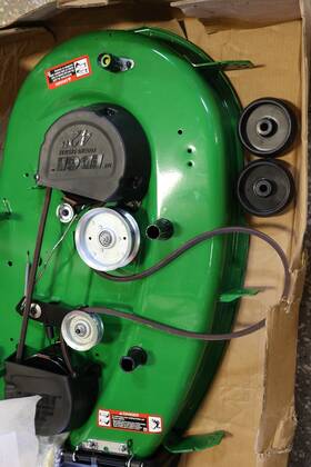 Buc11055 John Deere Original Prev Ins 42 Inch Complete Replacement Green Deck -
