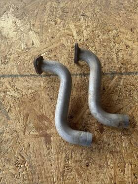 Gx24187 John Deere L La And D Series Exhaust Pipes For Kohler Briggs V Twin Motors