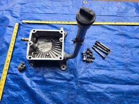 He102-1223 John Deere Jd Onan Oil Pan Base Fits 316 318 420 B43g Engine Read