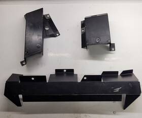 He134-4254 John Deere 318 316 420 B48 P218 P216 B43 Muffler Exhaust Heat Shield Shroud Set