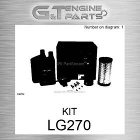 Lg270 John Deere Kit Fits Surplus Open Box