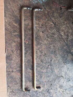 M116766 John Deere Stx38 Tie Rods Black Deck B5