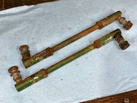 M40043 John Deere 1964 110 Round Fender Tie Rods M40043 John Deere 1964 110 Round Fender Tie Rods