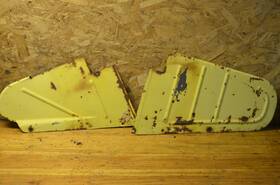 M86183 John Deere M86182 420 50 Inch Deck Spindle Shield Cover Left And Right