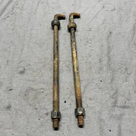 M86287 John Deere 68 Riding Lawn Mower Transmission 34 Inch Deck Mount/hanger Rods