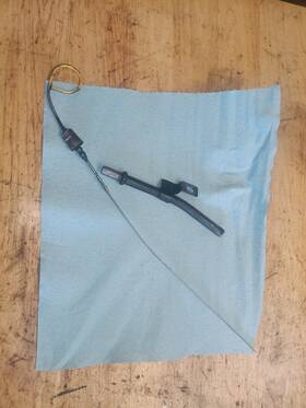M800420 John Deere M89144 F935 430 455 755 Yanmar Dipstick And Guide