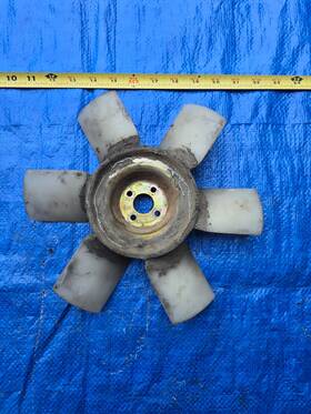M89184 John Deere Cooling Fan Fits 322 330 332 True Spin No Cracks