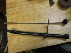 He123-168550 John Deere Mia11165 316 318 420 Onan P218g Eng Oil Dipstick And Tube