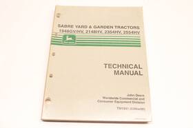 Tm1841 John Deere Oem Sabre Yard And Garden Tractor Technical Manual