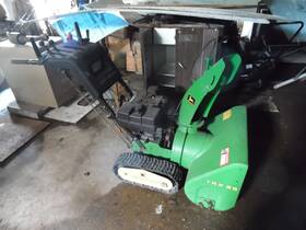 Trx26 John Deere Track Snowblower In Great Cond Thrower 2 Stage Used