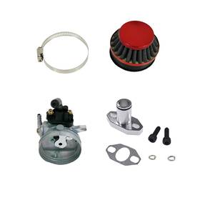 Amchbd6154f Joiqexj 2 Stroke Carburetor Kit For 49cc 50cc 66cc 80cc 100cc With Air Filter Intake