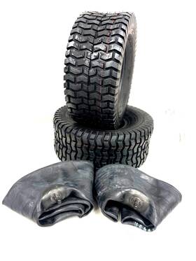 136506 Justubes.com Two 13x6.50-6 Turf Lawn Mower Tractor Tires W Tubes Hd 13x650x6 13 650 6