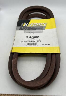 A-37x89 K-force Belt - 46 Inch Deck Compatible With Murray Made Kevlar