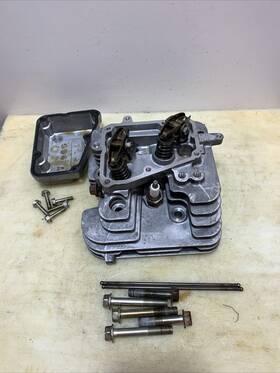 11008-0845 Kawasaki 11008-7040 24 Hp Fr730 V-twin Cylinder Head # 2 With Bolts And Pushrods
