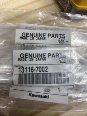 13116-7002 Kawasaki New Genuine Oem Part # Push Rod 4 Pack Free Shipping