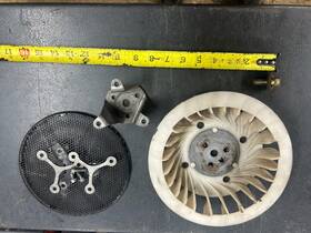 1403770209h Kawasaki 59041-7012 19 Hp Fh580v-bs14 Flywheel Fan/screen #59041-7012